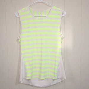 Athleta Striped Muscle Tee Size S